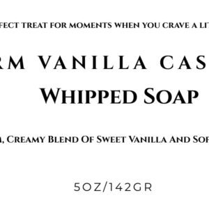 Warm Vanilla Cashmere Whipped Soap