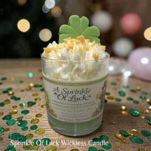 A Sprinkle Of Luck Wickless Candle