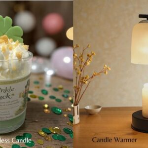 __A Sprinkle Of Luck Wickless Candle + Warmer Bundle