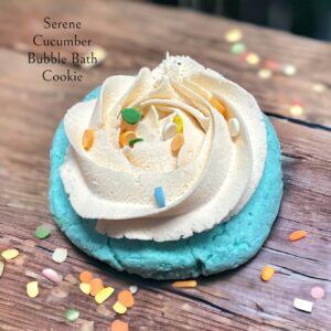 Serene Cucumber Bubble Bath Cookie 