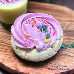 Pineapple Glow Bubble Bath Cookie