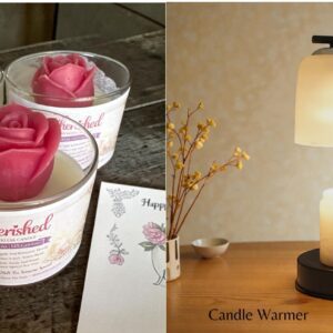 Cherished Wickless Candle + Warmer Bundle