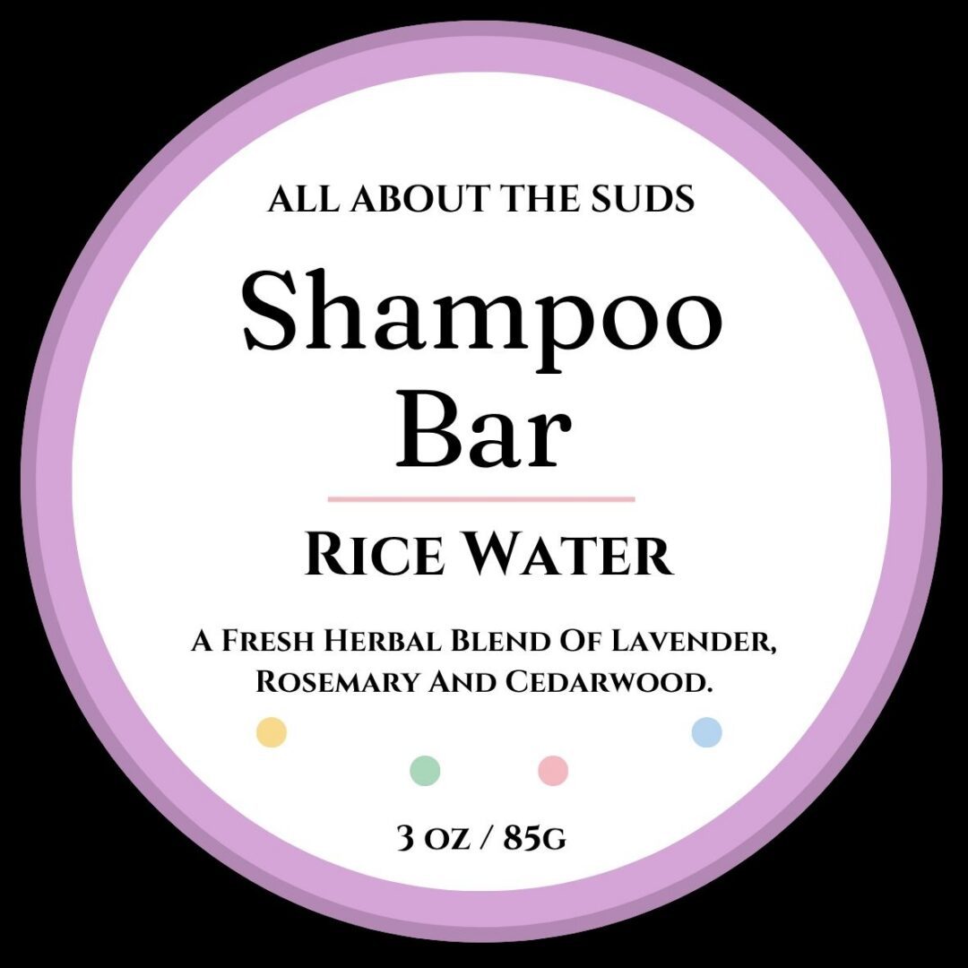 Rice Water Shampoo Bar - Image 3
