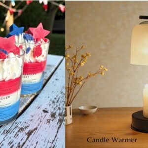 Star-Spangled Sweet Wickless Candle + Warmer Bundle