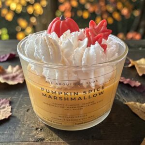 Pumpkin Spice Marshmallow Wickless Candle